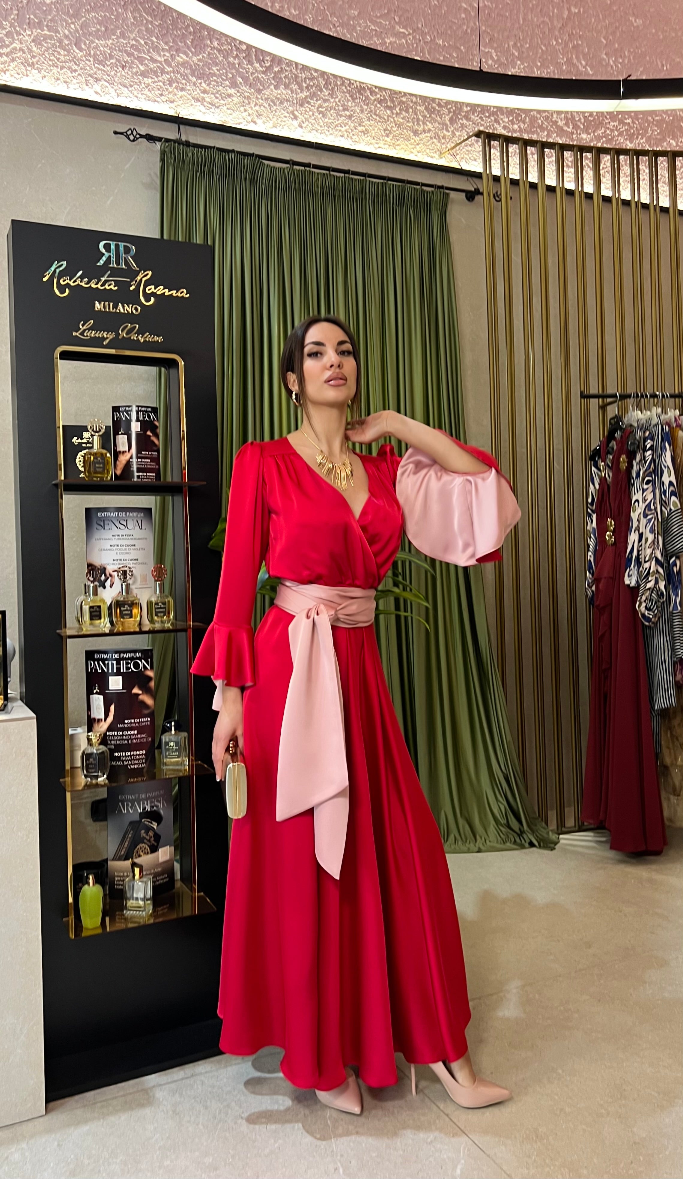 Abito Raso Elegante